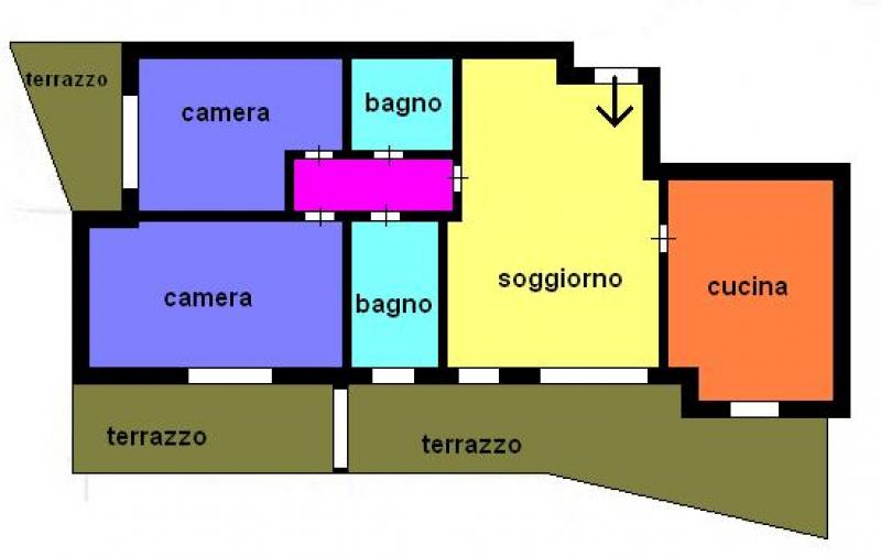appartamento in vendita a costa masnaga rif 1159