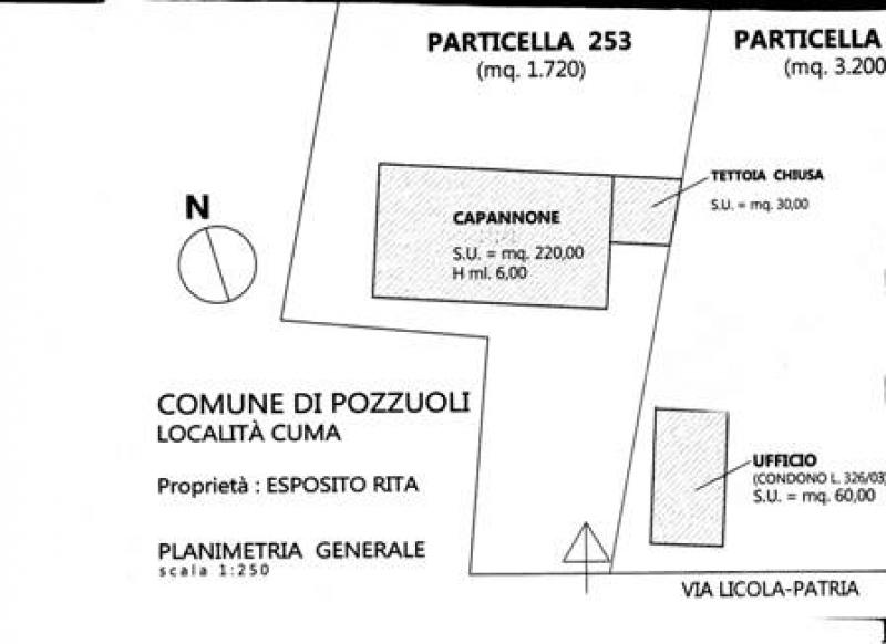 Affittasi Capannone Industriale a Pozzuoli via licola cuma 191