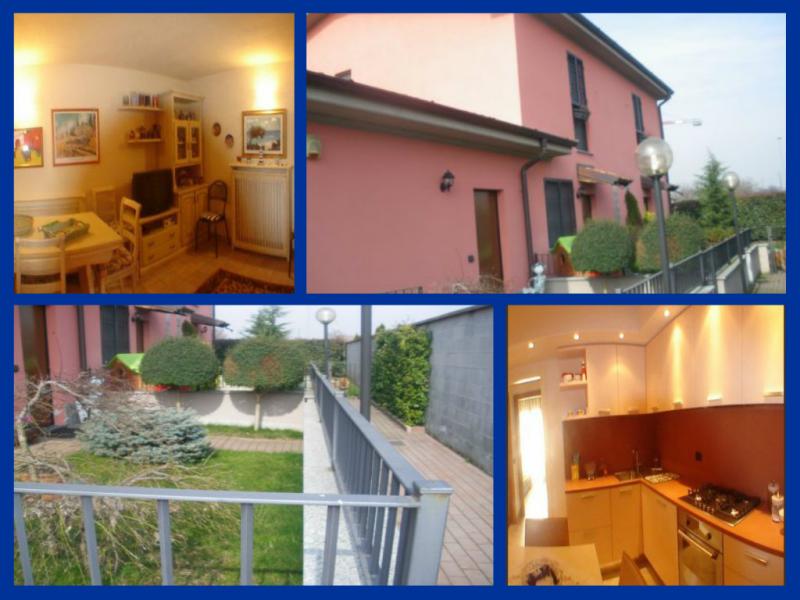 parabiago vendesi recente villa a schiera, taverna,box doppio