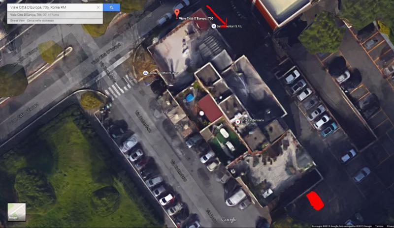 posto auto scoperto zona torrino