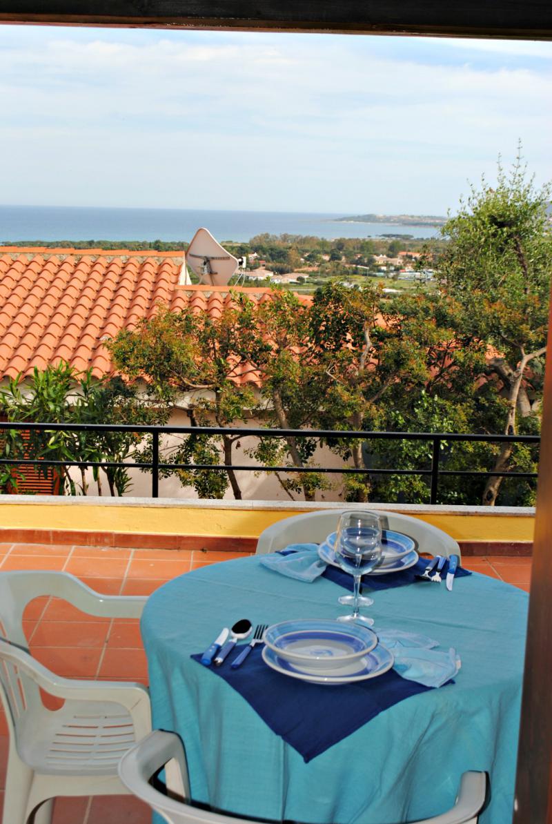 appartamento con ampia veranda panoramica