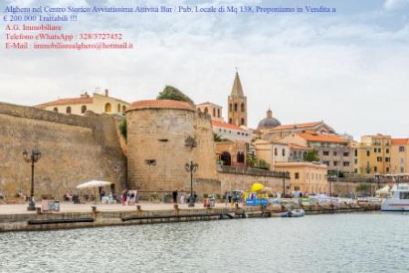 alghero centro storico avviatissima attività bar / pub !!!